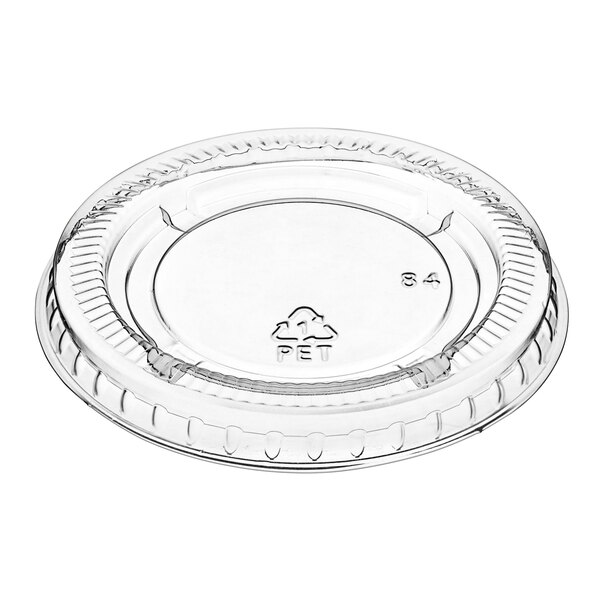 zoho_img_5892498000000762784 3.25 - 5.5 oz. Clear Portion Cup Lid - Image 1
