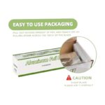18″ x 500′ Aluminum Foil Roll, Heavy Duty - Image 2