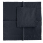 Cocktail / Beverage Napkin Black