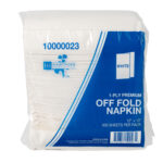 Off Fold Napkin White