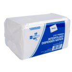 Interfold Dispenser Napkin White Quilted - Image 2