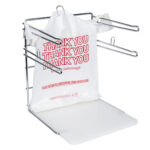 T-Shirt Bag White/Red Thank You - Image 2