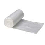 33 Gallon 13 Micron 33" x 40" High Density Can Liner / Trash Bag - Image 2