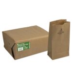 Duro 6 lb #35 Brown Paper Bag - Image 3