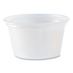 Fabri-Kal 0.75 oz Translucent Portion Cups - Image 2