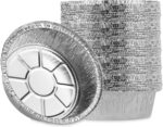Aluminum Foil Take-Out Containers - 9" Round Heavy Duty - Image 2