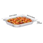 Half Size Shallow Foil Steam Table Heavy Duty Pan - Image 3