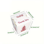 8 oz. Microwavable Paper Take-Out Container, Chinese/Asian Style, 2.8″ x 2.4″ x 2.5″ - Image 2