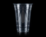 20 oz Clear PET Plastic Cold Cup - Image 2