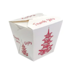 8 oz. Microwavable Paper Take-Out Container, Chinese/Asian Style, 2.8″ x 2.4″ x 2.5″