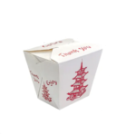 32 oz. Microwavable Paper Take-Out Container, Chinese/Asian Style, 4.7″ x 3.9″ x 4.3″