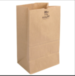 Duro 20 lb. Kraft Grocery Bag – 8.25″ x 5.94″ x 13.38″