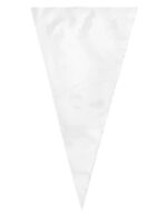 18″ Disposable Pastry Bag Clear – 75 Mic