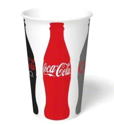 zoho_img_5892498000006342611 22 oz. Coke / Diet Coke Paper Cold Cup - Image 1