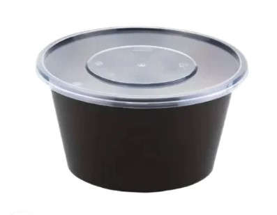 zoho_img_5892498000006354124 50 oz. Round Plastic Food Container with Lid - Image 1