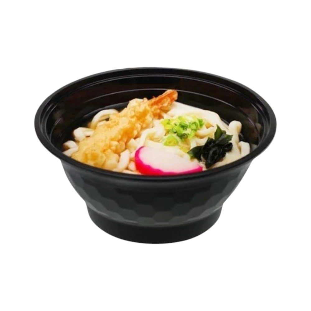 zoho_img_5892498000006491474 38 oz. Black Round Microwavable Bowl with Lid - Image 2