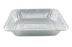 HFA® Aluminum 1/2 Size Deep Steam Table Pan, 13" x 10.54" x 2.5" - Image 2