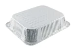 HFA® Aluminum 1/2 Size Deep Steam Table Pan, 13" x 10.54" x 2.5" - Image 4