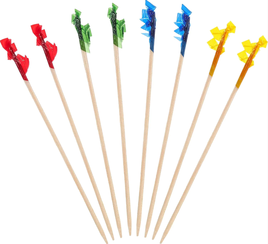 zoho_img_5892498000000996722 3″ Frill Toothpicks Assorted - Image 1
