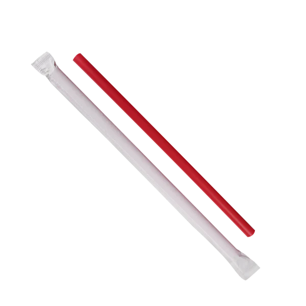 zoho_img_5892498000006503093 7.75″ Giant Red Wrapped Straw - Image 1