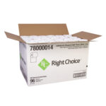 Right Choice™ 2-Ply Standard Bath White Toilet Tissue 4″ X 3″ - Image 3
