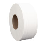Right Choice™ 9″ x 700′ 2-Ply Jumbo Roll Toilet Tissue, White - Image 2