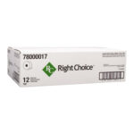 Right Choice™ 9″ x 700′ 2-Ply Jumbo Roll Toilet Tissue, White - Image 3