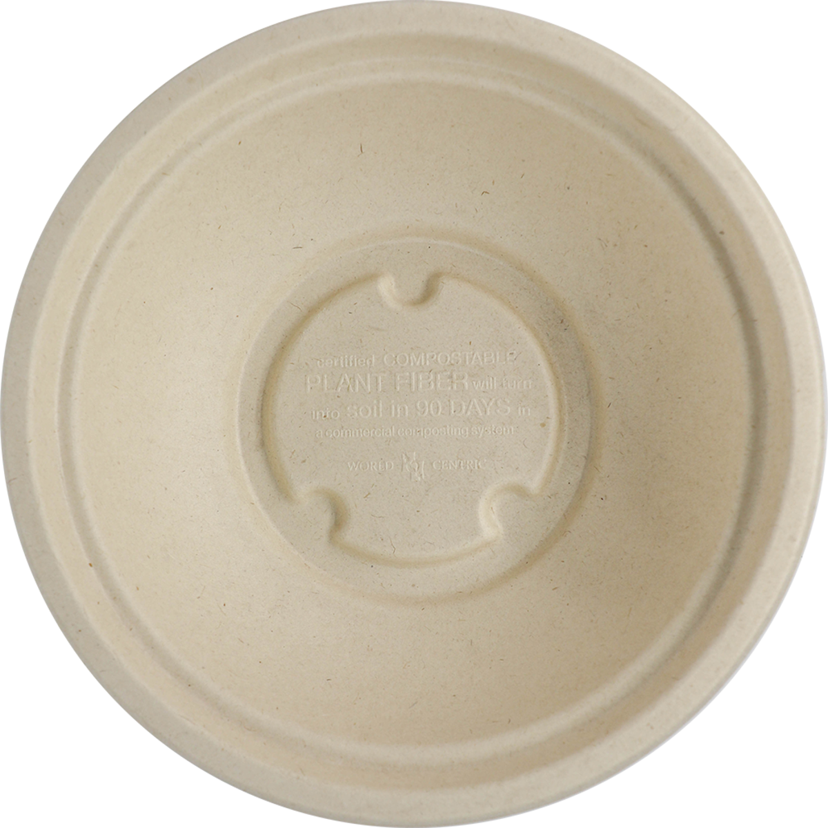 B6420096-2 16 oz Fiber Bowl Kraft - Image 2