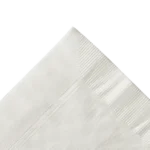 10"x10" Premium Beverage Napkins, White - Image 2