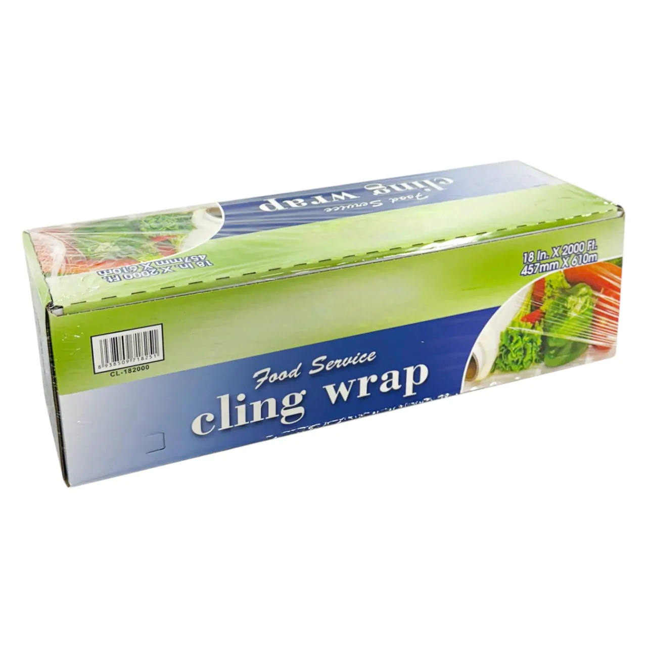 zoho_img_5892498000006630291 18″ x 2000′ Food Service Wrap With Serrated Cutter - Image 1