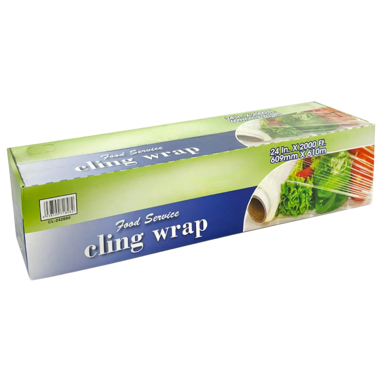 zoho_img_5892498000006630319 24″ × 2000′ Food Service Wrap With Serrated Cutter - Image 1