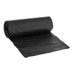 High Density Trash Can Liner 40x48 22mic Black