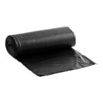 High Density Trash Can Liner 43x48 22mic Black