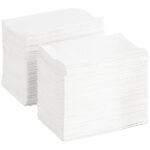 White Interfold Napkin, 2-Ply, 1/2 Fold - Image 2