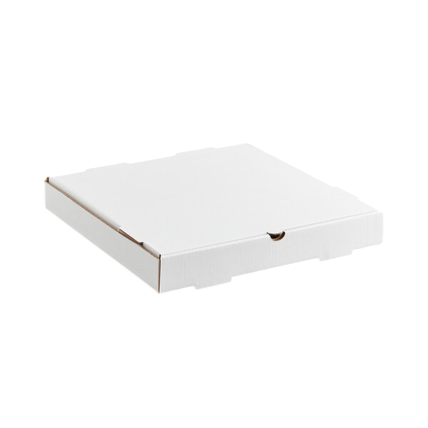 zoho_img_5892498000007555669 14″ x 14″ x 2″ White Corrugated Pizza Box Non-Printed B-Flute - Image 1