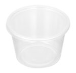 16 oz. Microwavable Translucent Plastic Deli Container - Image 2
