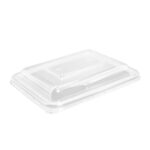 Clear Plastic Lid for 32 oz. for Kraft Fiber Containers