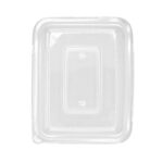 Clear Plastic Lid for 32 oz. for Kraft Fiber Containers - Image 2