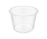 16 oz. Microwavable Translucent Plastic Deli Container