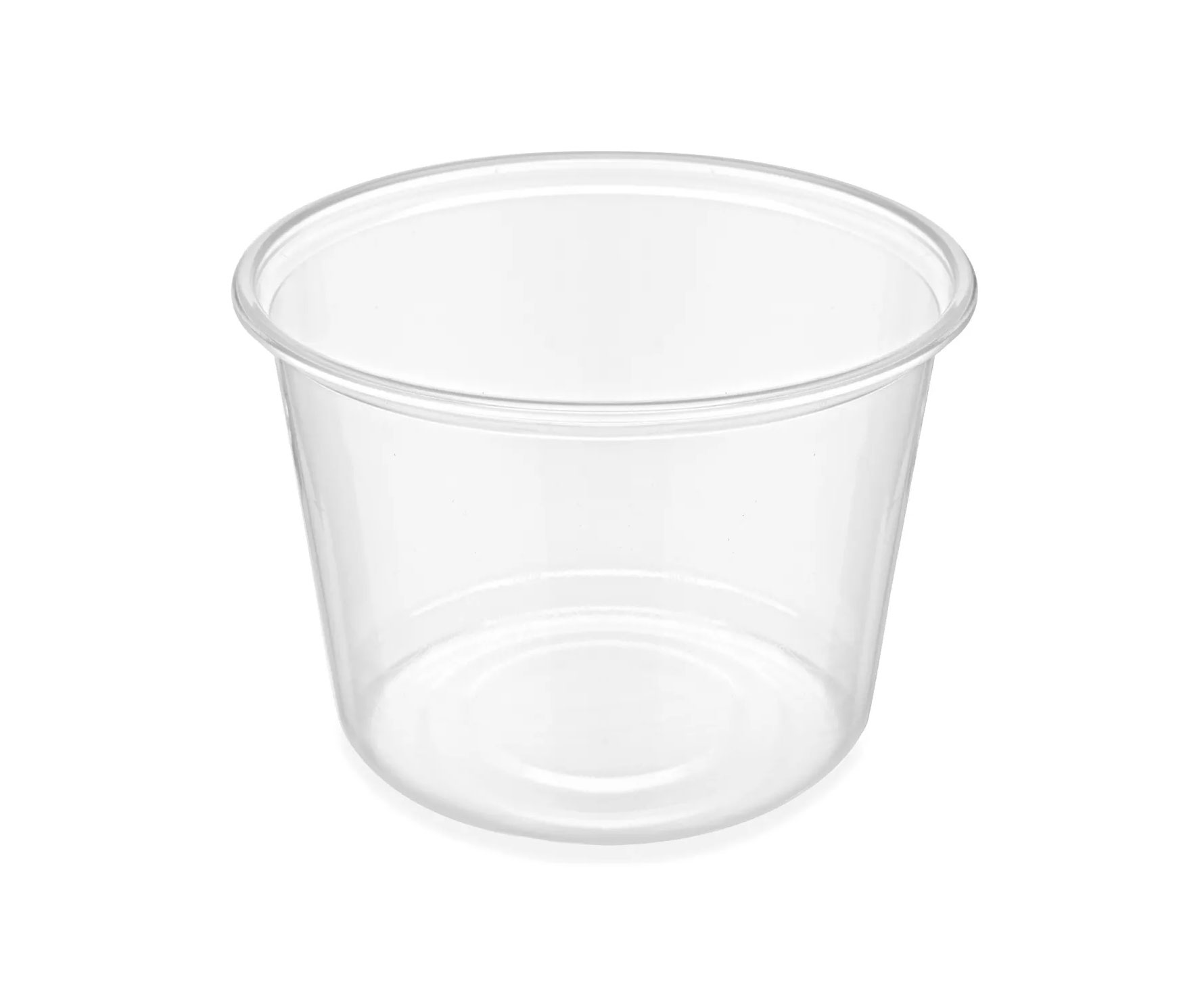 zoho_img_5892498000000419329 16 oz. Microwavable Translucent Plastic Deli Container - Image 1
