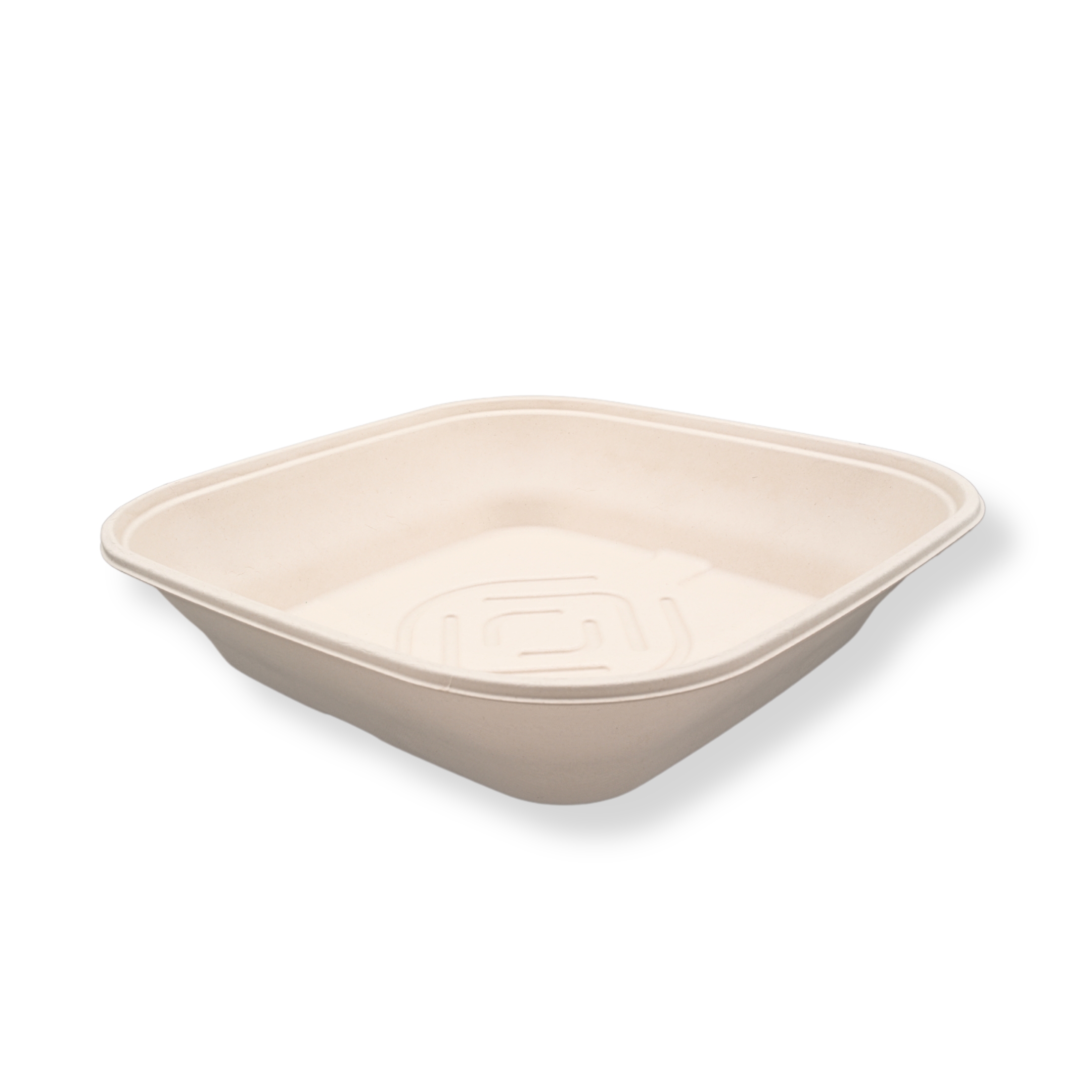 CT-160 160 oz. Bagasse Square Catering Bowl - Image 1