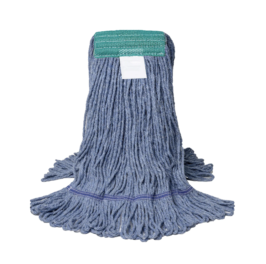 zoho_img_5892498000001015623 Prime Source® JW Atomic Wide Band Looped End Mop, Blue, Medium - Image 1