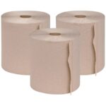 8″ x 800′ Kraft Hardwound Roll Towels - Image 2