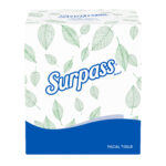 Surpass® Facial Cube Tissue, 2-Ply, White - Image 2