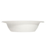 EcoSystems 12 oz. White Molded Fiber Bowl, PFAS-Free - Image 2