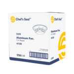 Chef’s Seal™ 7″ Round Aluminum Foil Pan - Image 3