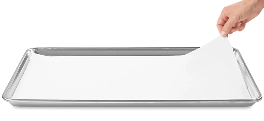 zoho_image_5892498000001260160 Prime Source® Silicone Pan Liner, White, 16.38″ x 24.38″