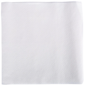 Right Choice™ 9″ x 9″ White Beverage Napkin, 1-Ply