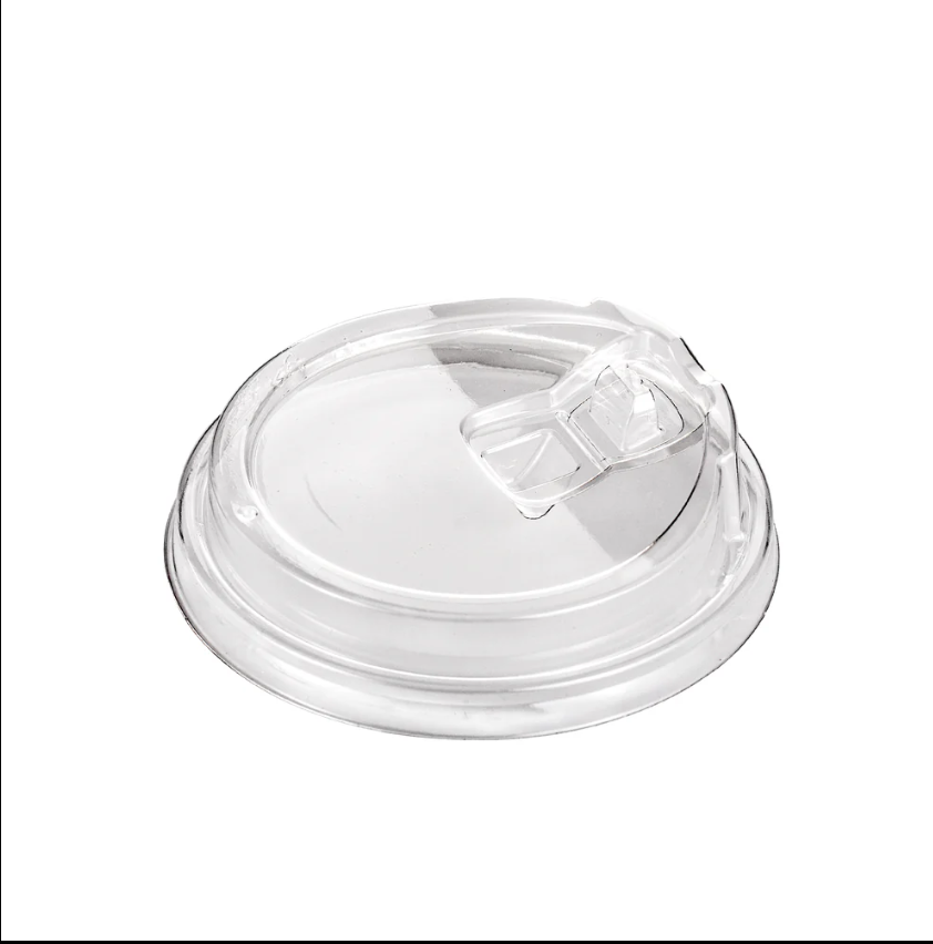 Clear PET Strawless 98 mm Sip Lids for 12-24 oz. Cups