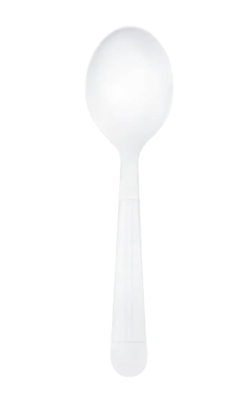 3943 SOUPSPOON P/P HVY WT WHT